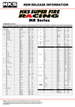 HKS Super Fire Racing MR40XLB - 50003-MR40XLB