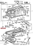 Genuine Toyota 1JZ & 2JZ Alternator Bolt OR Stud  - 91512-61050 / 90116-10170
