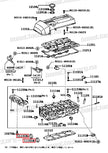 Genuine Toyota Altezza 3SGE Cam Seal Set