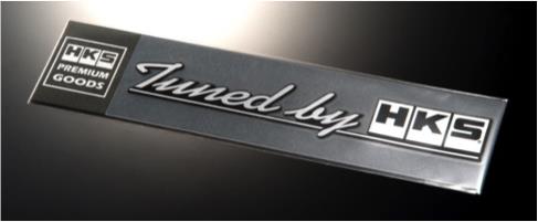 HKS HKS STICKER tuned by BLACK - 51003-AK118 - Boost Factory