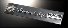 HKS HKS STICKER tuned by BLACK - 51003-AK118 - Boost Factory