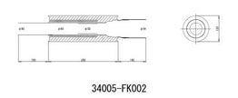 HKS Universal Stainless Hi Power 130mm Titanium Muffler HKS34005-FK002