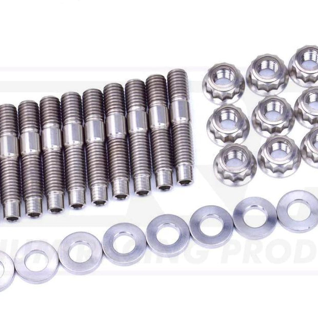 Platinum Racing Products PRO SERIES TITANIUM INTAKE MANIFOLD STUD KIT TO SUIT NISSAN SR20