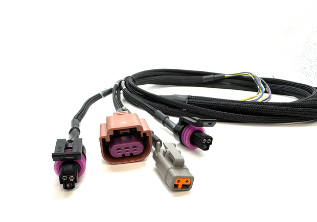 Wiring Specialties Four Sensor Subharness - Oil Temp, Oil Pressure, Fuel Pressure and Flex Fuel - WRS-PNP-SENSOR