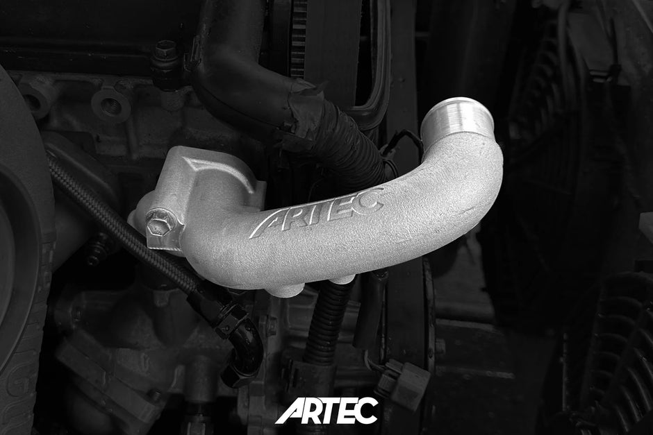 Artec Toyota 2JZ-GTE Upper Water Outlet Pipe - 2JZ-GTE-WNCK