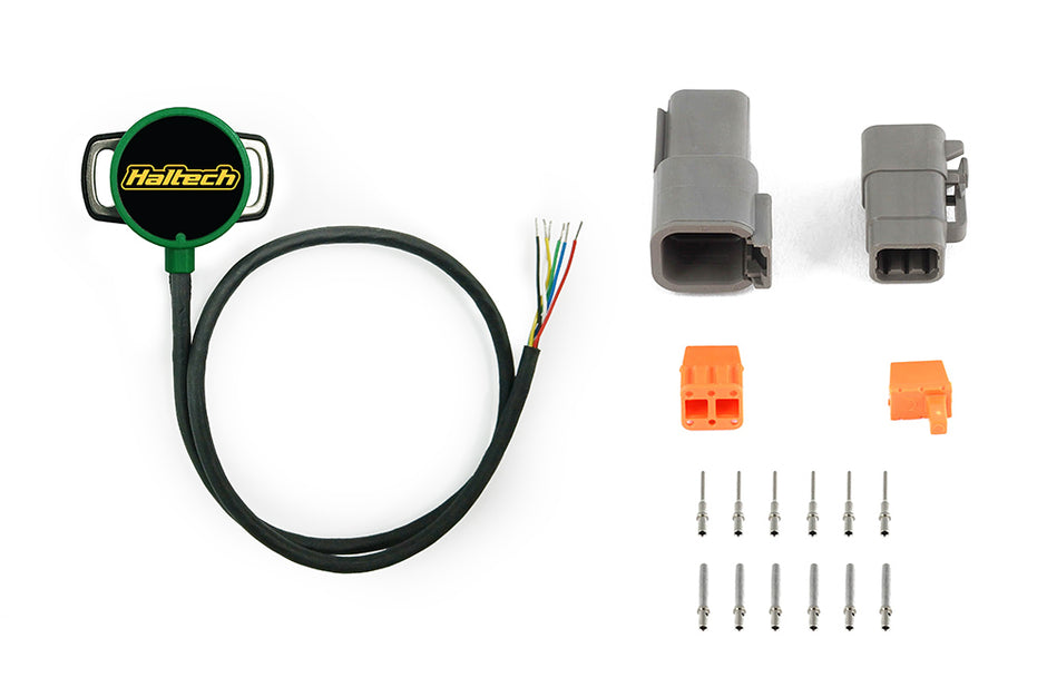Haltech Throttle Position Sensor - Contactless Dual Channel 8mm D-shaft - Drive by Wire compatible - HT-010409