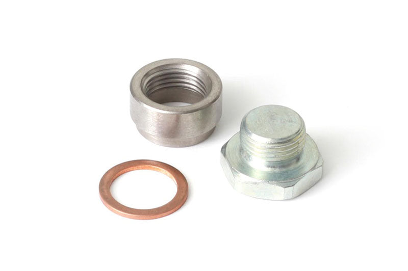 Haltech O2 Sensor weld-on bung - 303 Stainless Steel - HT-010702