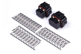 Haltech Plug and Pins Only - AMP 26 & 34 Pin 4 Row 3 Keyway Superseal Connector Set - HT-030001
