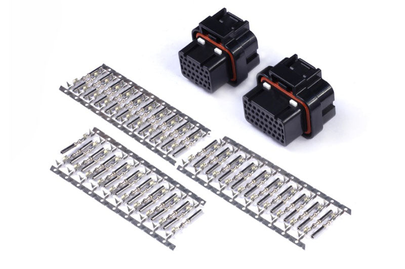 Haltech Plug and Pins Only - AMP 26 & 34 Pin 4 Row 3 Keyway Superseal Connector Set - HT-030001
