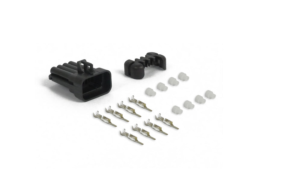 Haltech Plug and Pins Only - Metri-Pack 8 WAY 150 Series Sealed Female - HT-030434