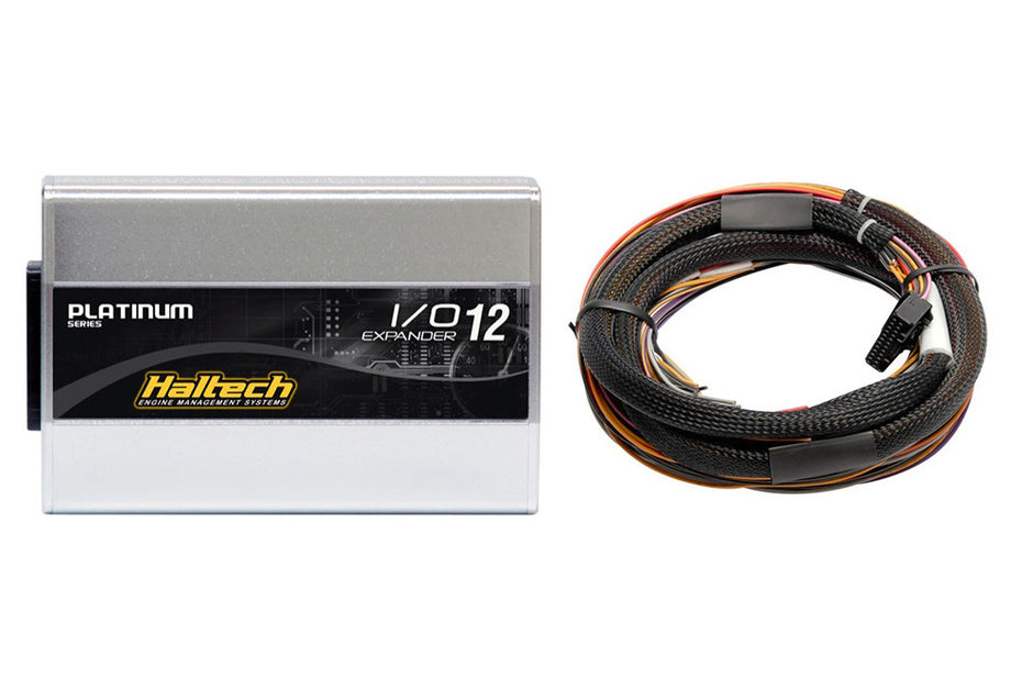 Haltech IO 12 Expander - 12 Channel with Flying Lead Harness Kit (CAN ID - Box B) - HT-059905