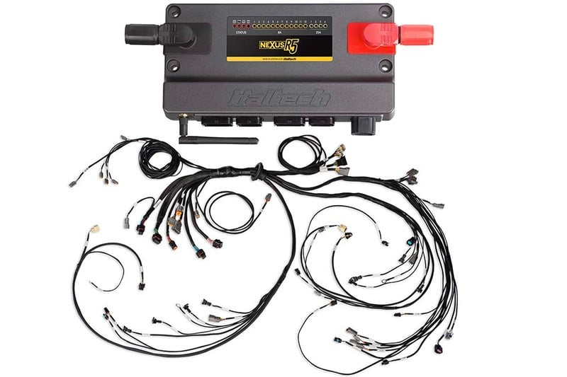 Haltech Nexus R5 VCU + LSx Non DBW Terminated Harness Kit - HT-195406