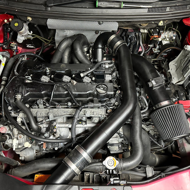 6 Boost Mitsubishi 4B11 Evo X Low Mount V-Band Exhaust Manifold