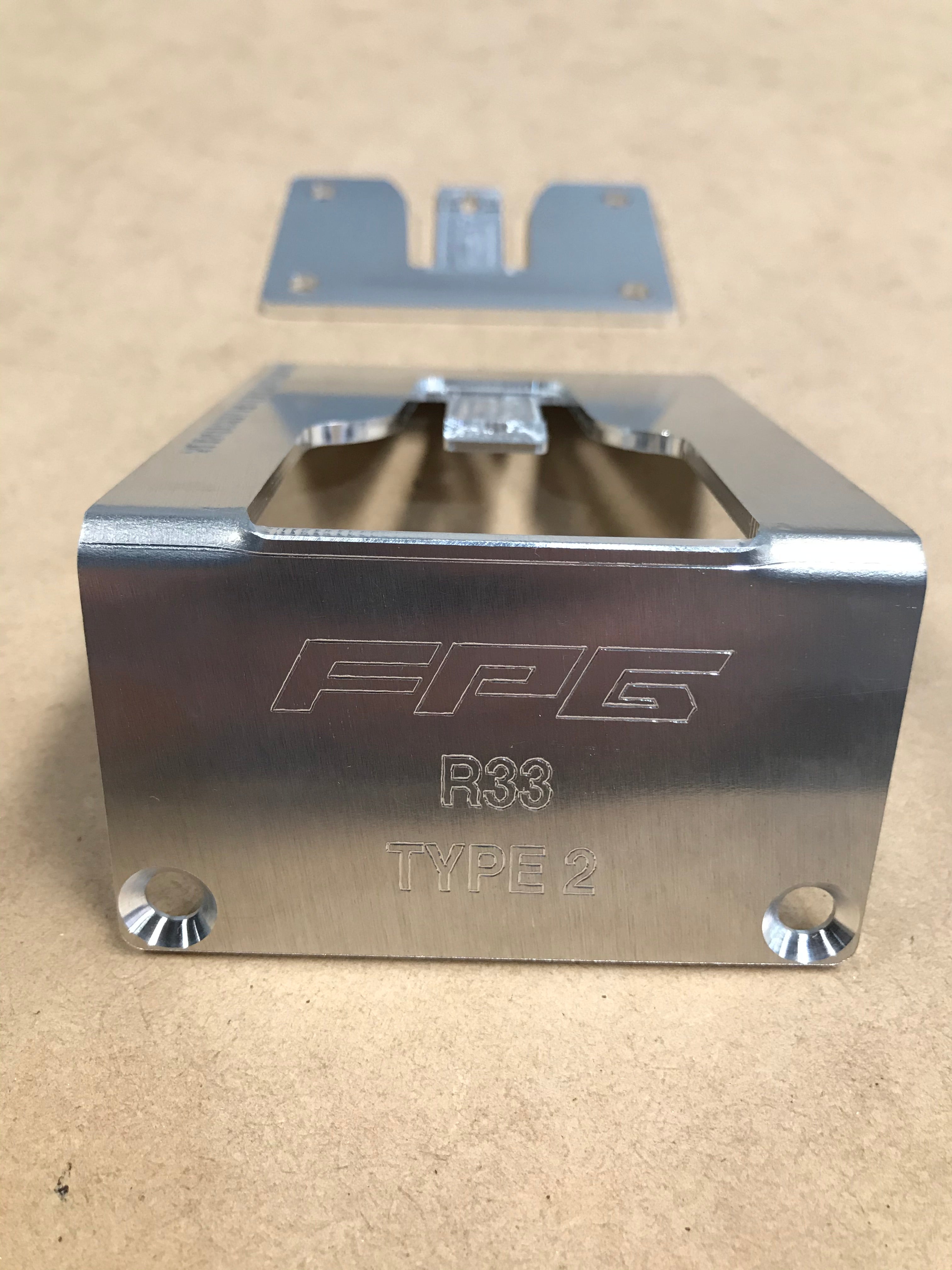 FPG Power Steering Reservoir and Bracket Nissan Skyline R Chassis FPG-099 ( INTERNAL LISTING)