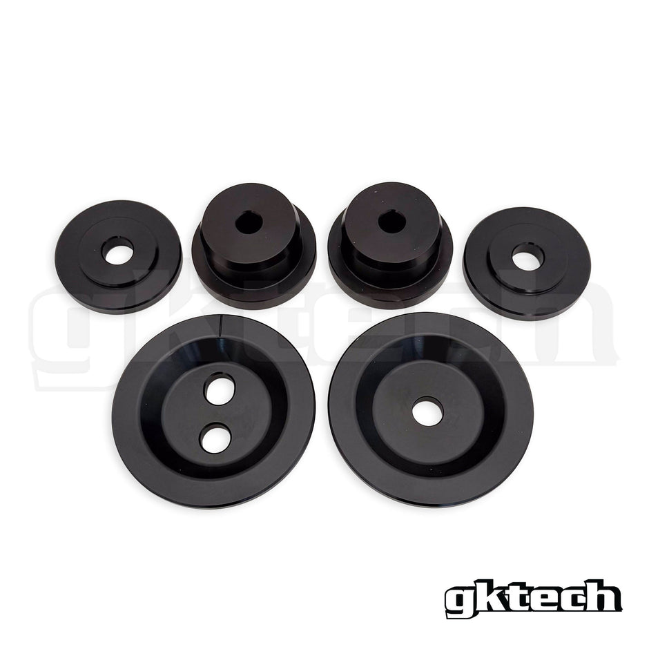 GKTech IS200/IS300/JZX Solid Diff Bushes, Raised 8mm - XE10-DIFR - view 2