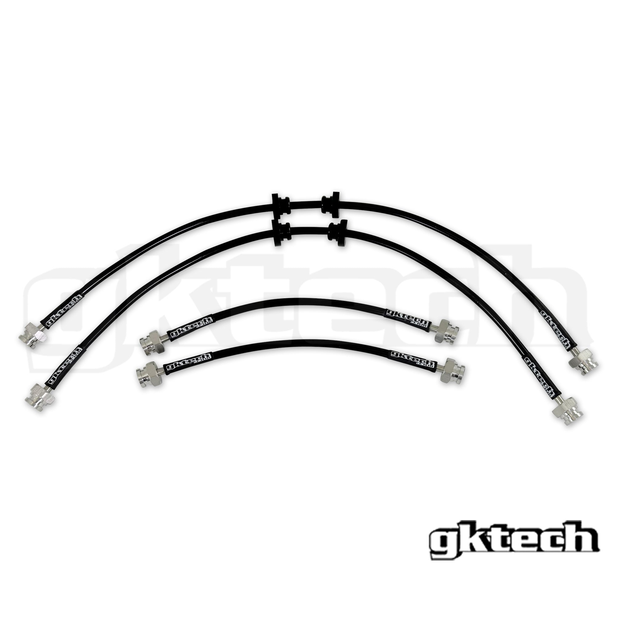 GKTech - R32 GTS-T Braided Brake Line Set - Hard line Delete Rear only - R32X-HDDLR