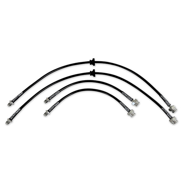 GKTech - S14/S15 to Z32/Skyline conversion braided brake lines - Rear only - S13X-CONVR