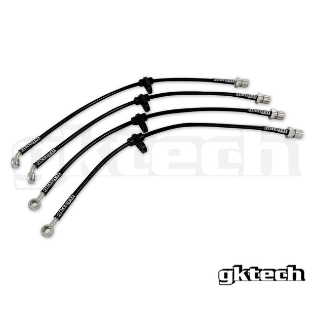 GKTech - FR-S / GR86 / BRZ Braided Brake Lines - GT86-BRKE
