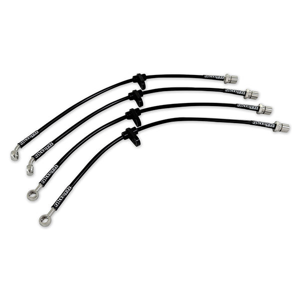 GKTech - FR-S / GR86 / BRZ Braided Brake Lines - GT86-BRKE