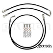 GKTech - 240sx/Skyline Engine bay brake line delete kit - LHD - LHHD-DLTE