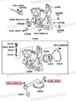 Genuine Toyota 1JZ & 2JZ Oil Pan Hardware Kit - Front / Rear Sump