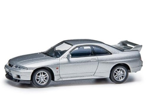 Nissan Collection Model Car 1/64 Skyline GT-R BCNR33 Spark Silver - KWAM0-03022