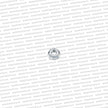 M6 x 1.0mm Metric Nut, Zinc Coated