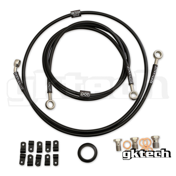 GKTech - Z34 370z In-line hydraulic e-brake line kit - Z34X-INLN