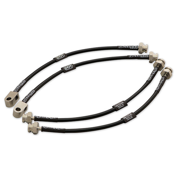 GKTech - Nissan RZ34 braided brake line kit - RZ34-BRKE