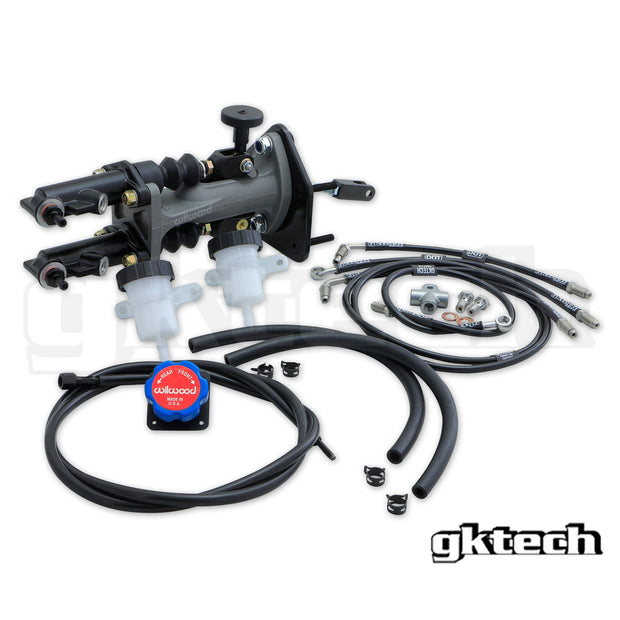 GKTech - FR-S/ GR86/ BRZ dual master cylinder to ABS delete line kit - RHD - GT86-DMRH