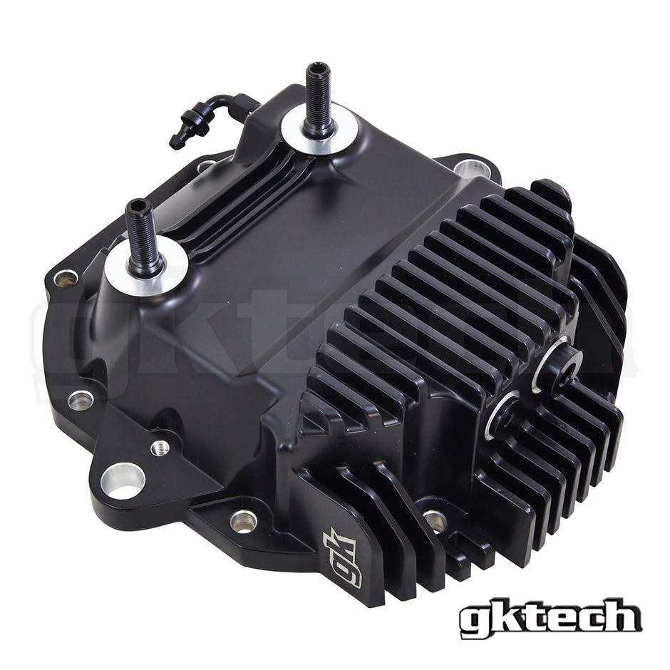 GKTech Extended Dual Stud Diff Cover Z33/Z34/RZ34 - Z334-CAST - view 4