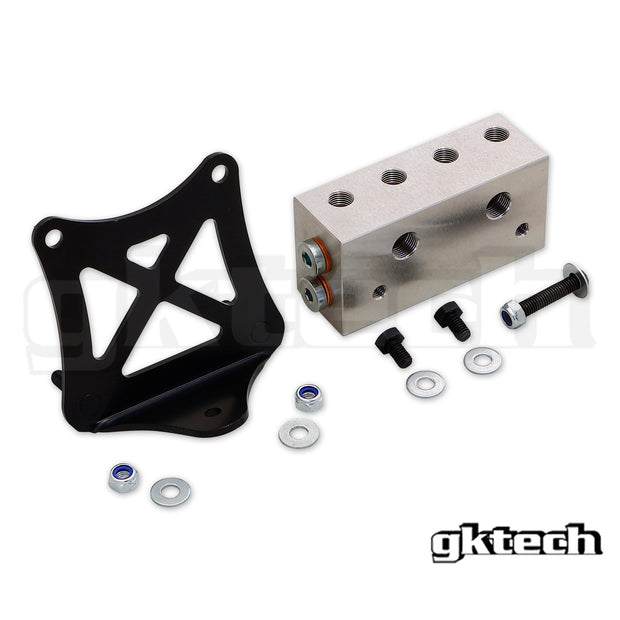 GKTech - Z34 370z specific ABS delete bracket - Z34X-DLTE