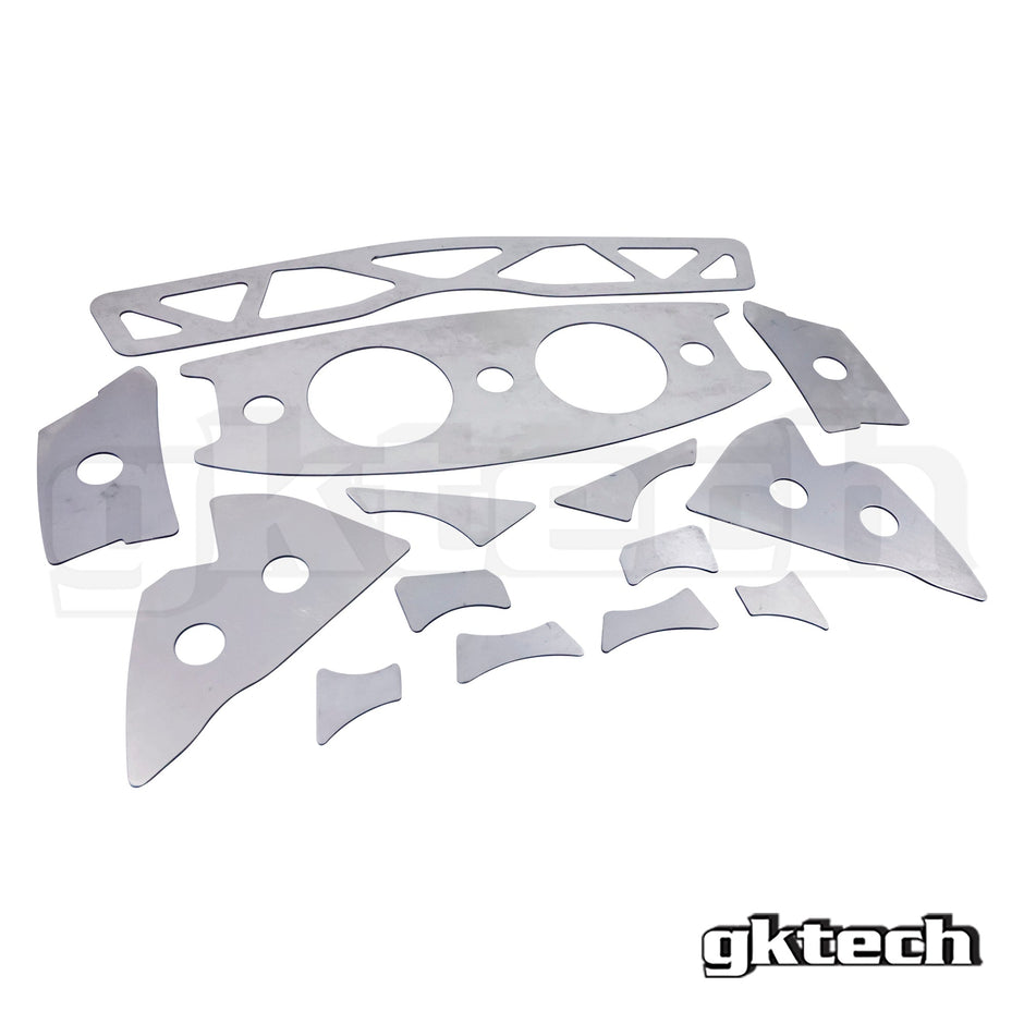 Subframe Weld-In Reinforcement Plates Toyota JZX90/100 - JZXX-SUBF - view 4