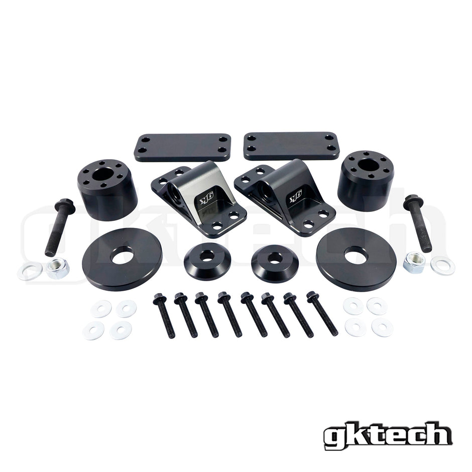GKTech Toyota JZX90 / JZX100 Solid Rear Subframe Bushes - JZXX-RISR - view 2