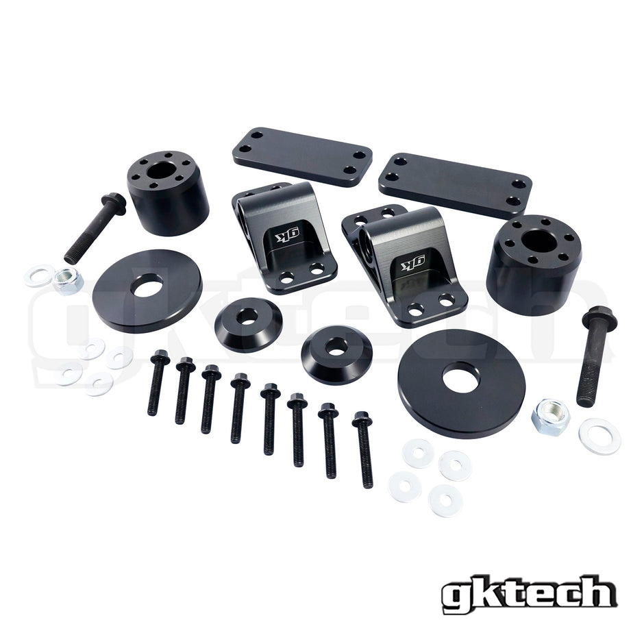 GKTech Toyota JZX90 / JZX100 Solid Rear Subframe Bushes - JZXX-RISR - view 3