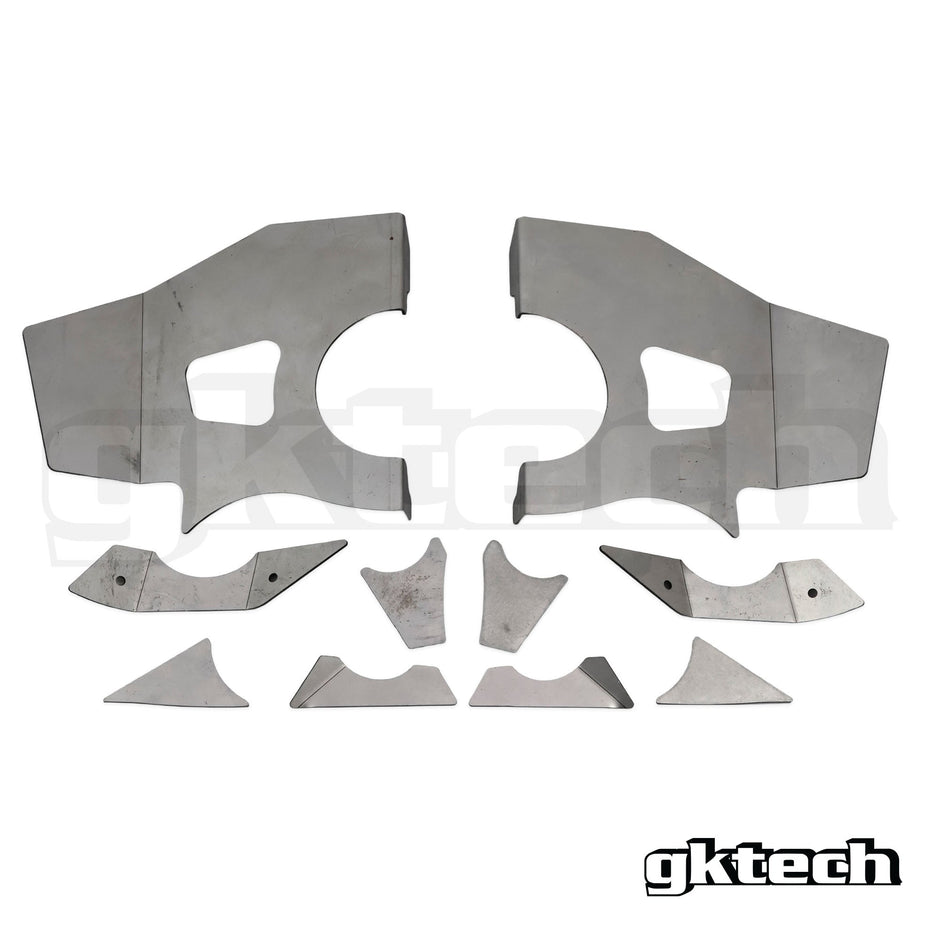 GKTech Lexus IS200/IS300 Subframe Reinforcement Plates - XE10-SUBF - view 2