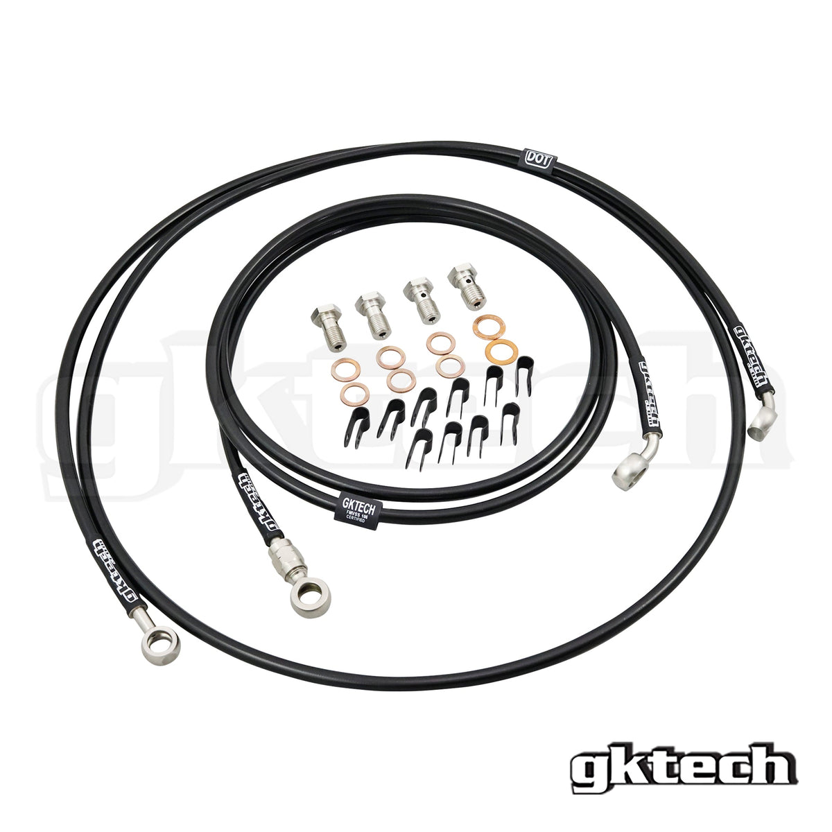 GKTech In-Line Hydraulic Handbrake Lines Type 2 Lexus IS200/IS300 - XE10-INL2 - view 3