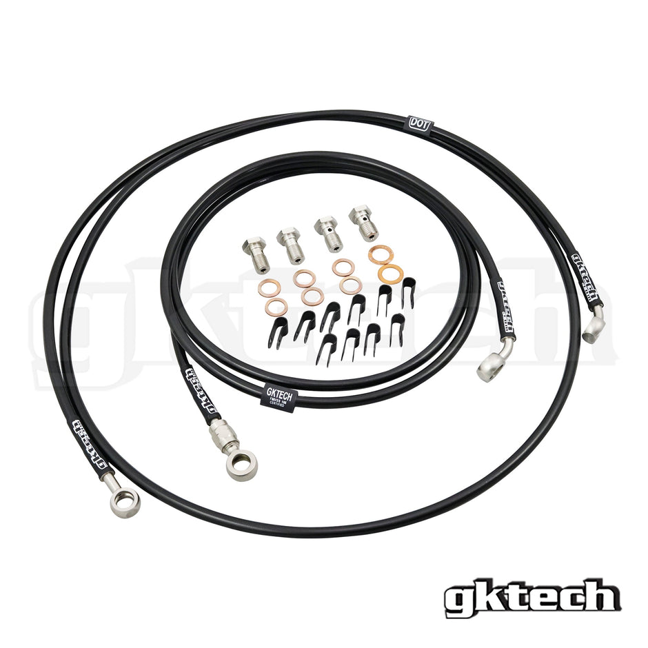 GKTech In-Line Hydraulic Handbrake Lines Type 2 Lexus IS200/IS300 - XE10-INL2 - view 3