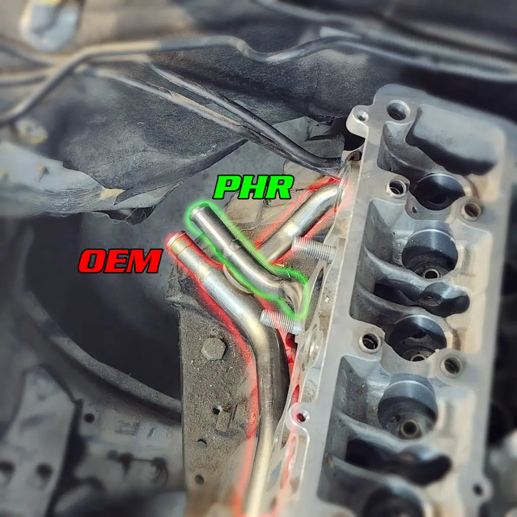 Power House Racing - PHR Heater Return Pipe for 2JZGE - 01020651