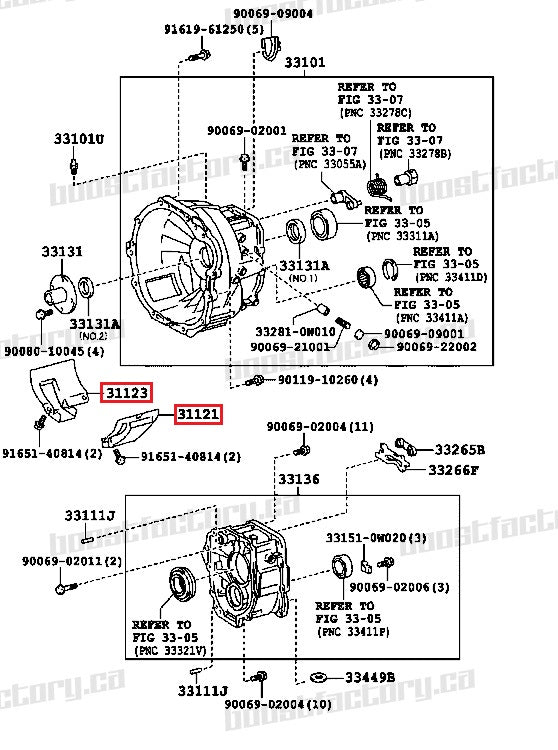 Genuine Toyota R154 Bell Housing Clutch Service Hole Covers - 2 Types
