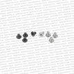 Genuine Nissan R32 GTR GTST Radio Bracket Screw Set