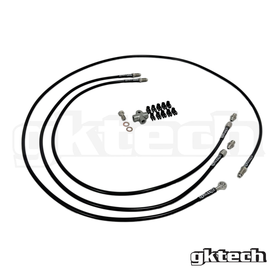 GKTech Lexus IS200/IS300 Wilwood Braided Brake Line Kit - XE10-DUAL - view 4