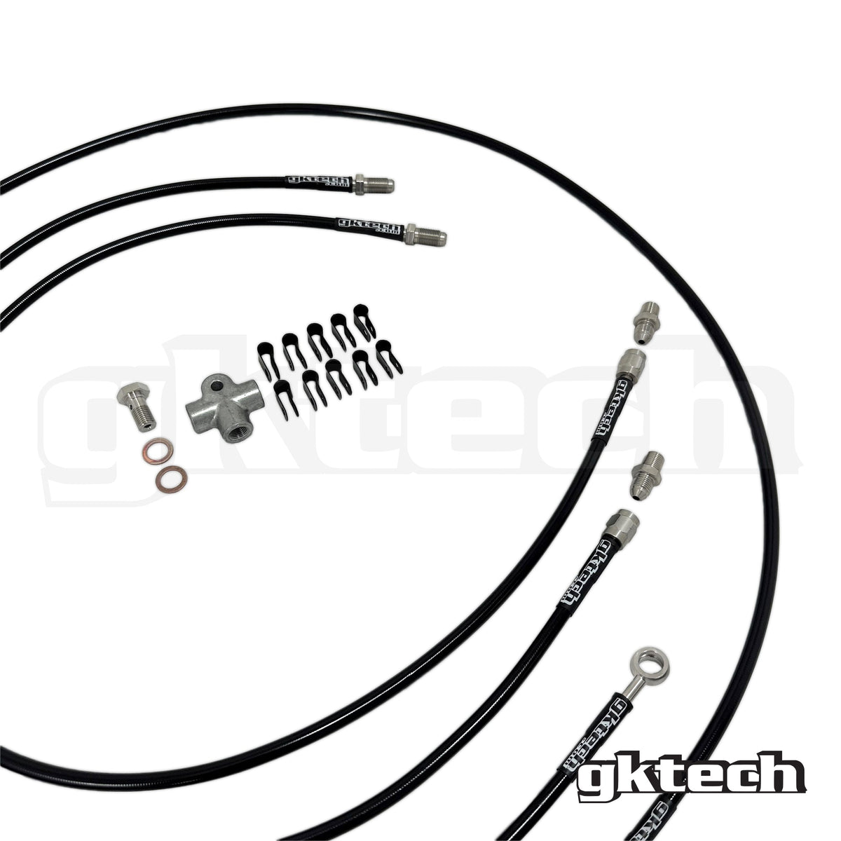 GKTech Lexus IS200/IS300 Wilwood Braided Brake Line Kit - XE10-DUAL - view 2
