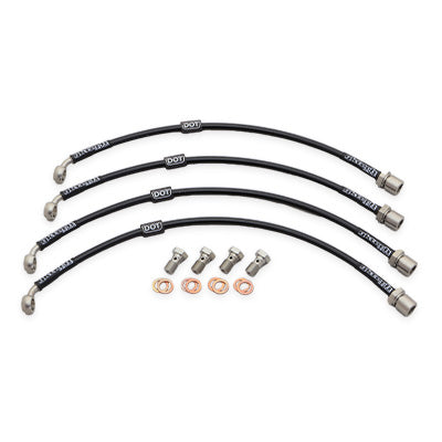 GKTech - Lexus/Toyota IS300 Braided Brake Lines (Front & Rear set) - IS20-BRKE