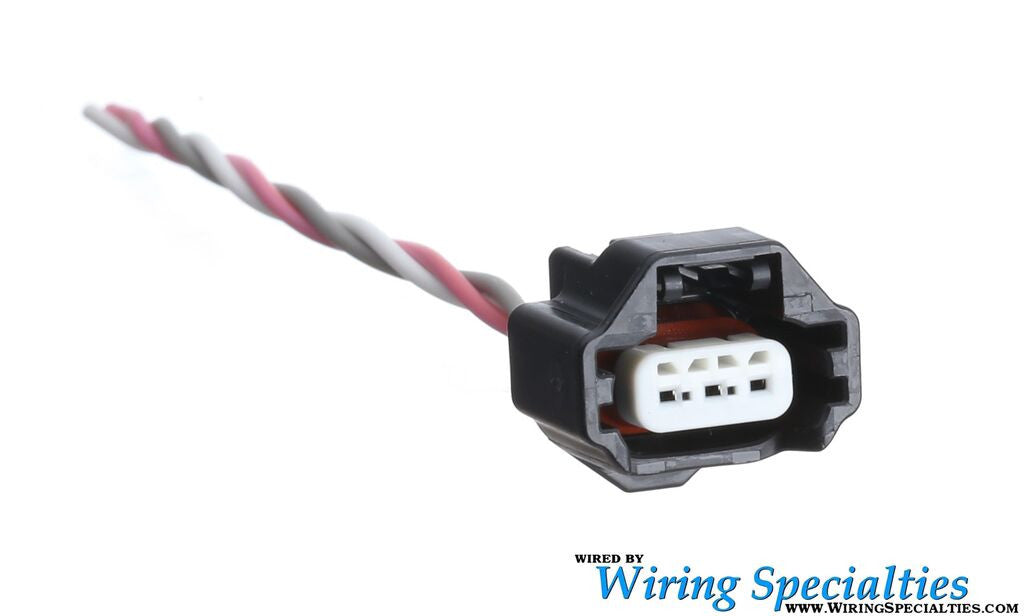 Wiring Specialties VQ35 Oil Pressure Connector - WRS-VQOLPRSS-BK
