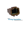 Wiring Specialties S13 Chassis Interface Connector Male - WRSCICON-M