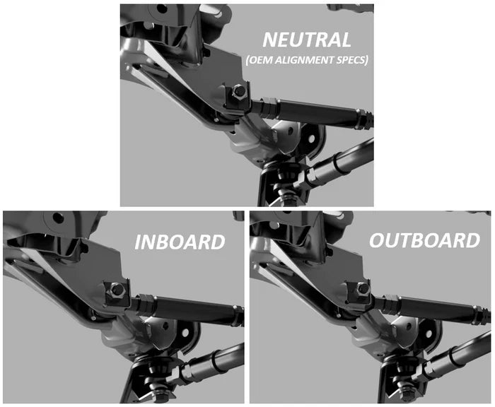 GKTech Toyota JZX100 Rear Eccentric Lockout Kit - JZXX-RBLT - view 3