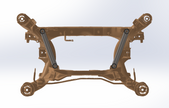 GKTech Lexus IS200/IS300 Rear Subframe Braces - XE10-SBRC - view 6