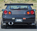 HKS Super Turbo Muffler Ti Nissan Skyline GT-R BNR34 - 31029-AN009