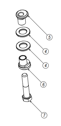 GKTech Z34 370Z/V36 Ackermann Insert Assembly - Z34X-SSPR - view 3